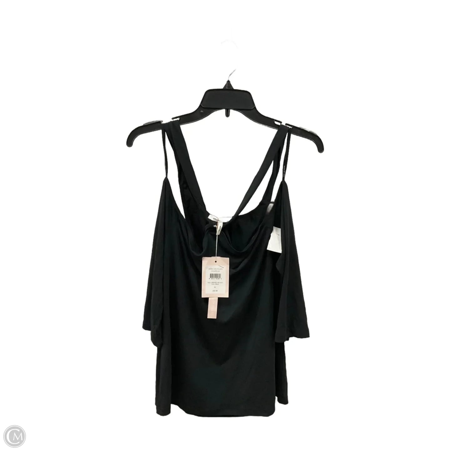 Top Long Sleeve By Avec Les Filles In Black, Size: Xl