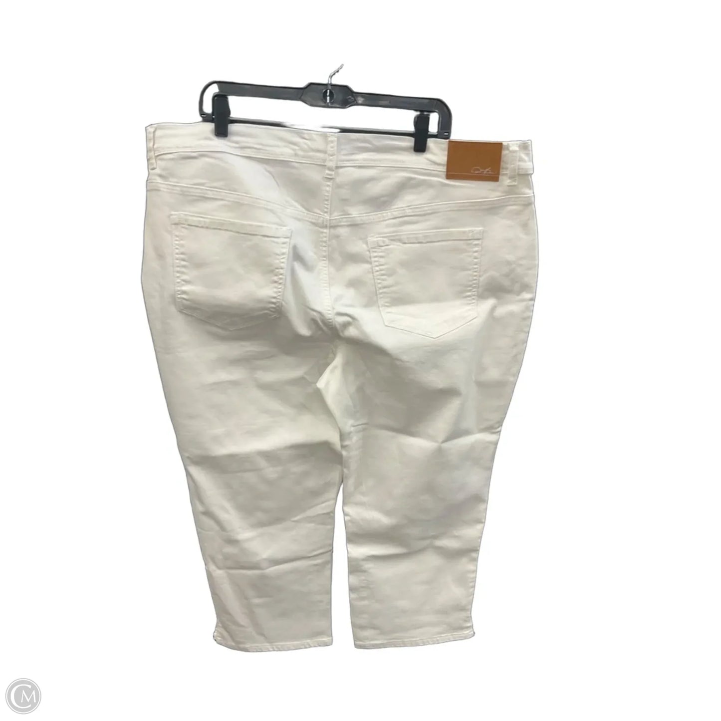 Capris By Dg2 In White, Size: 22