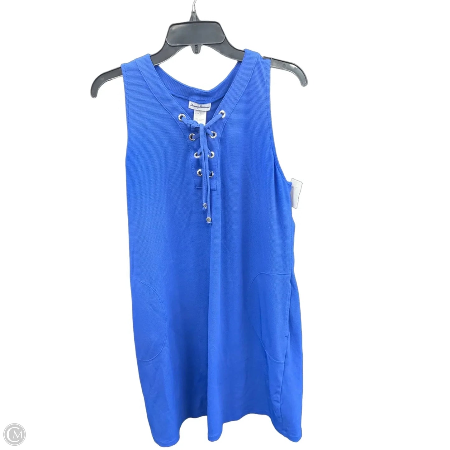 Dress Casual Midi By Tommy Bahama In Blue, Size: L