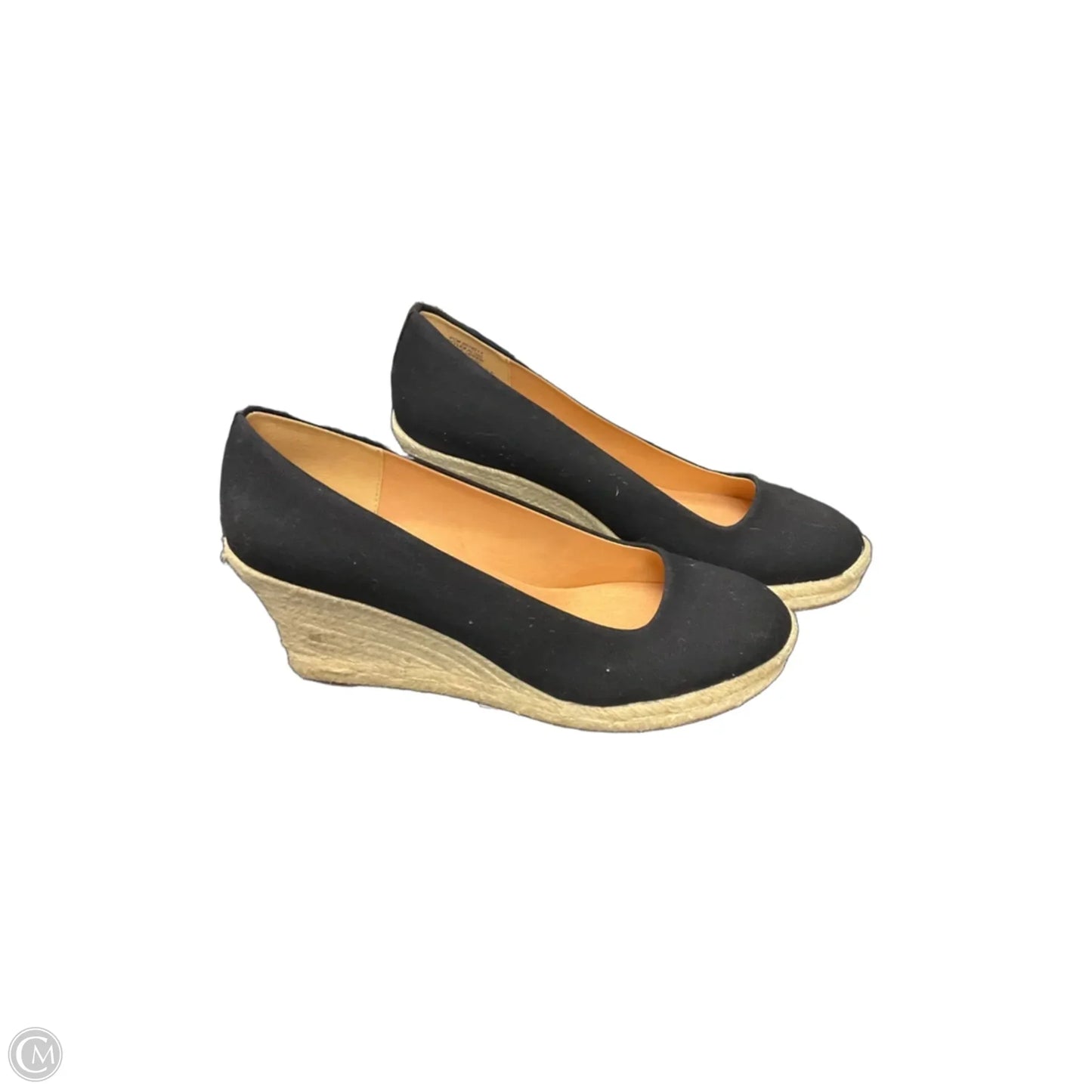 Shoes Heels Wedge By J. Crew In Black, Size: 9.5