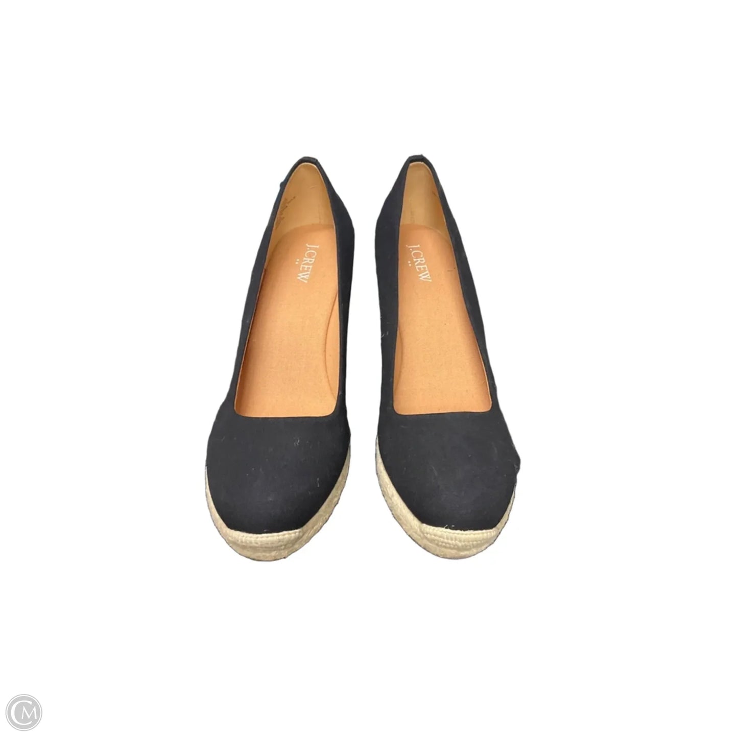 Shoes Heels Wedge By J. Crew In Black, Size: 9.5