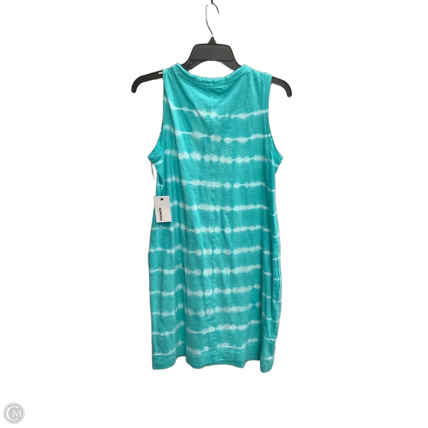 Dress Casual Midi By Sonoma In Teal, Size: L