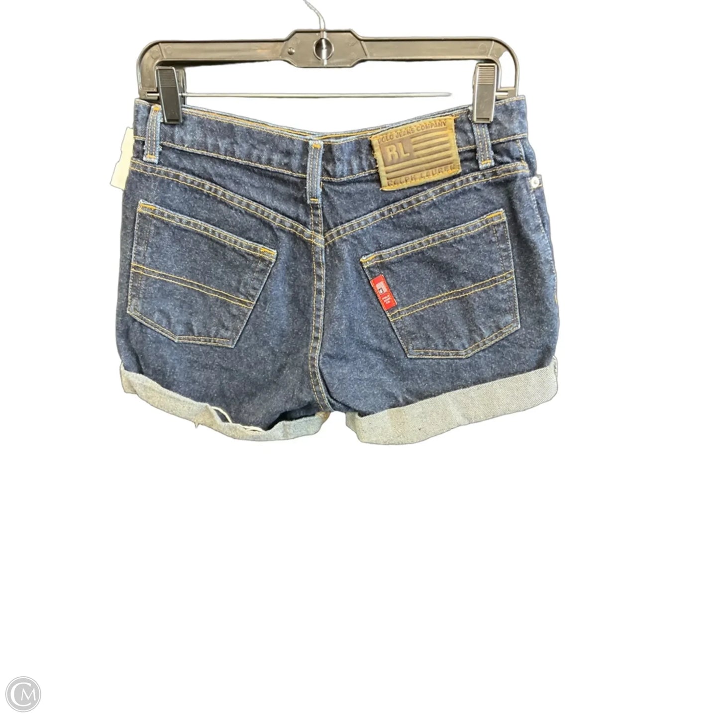 Shorts By Polo Ralph Lauren In Blue Denim, Size: 4