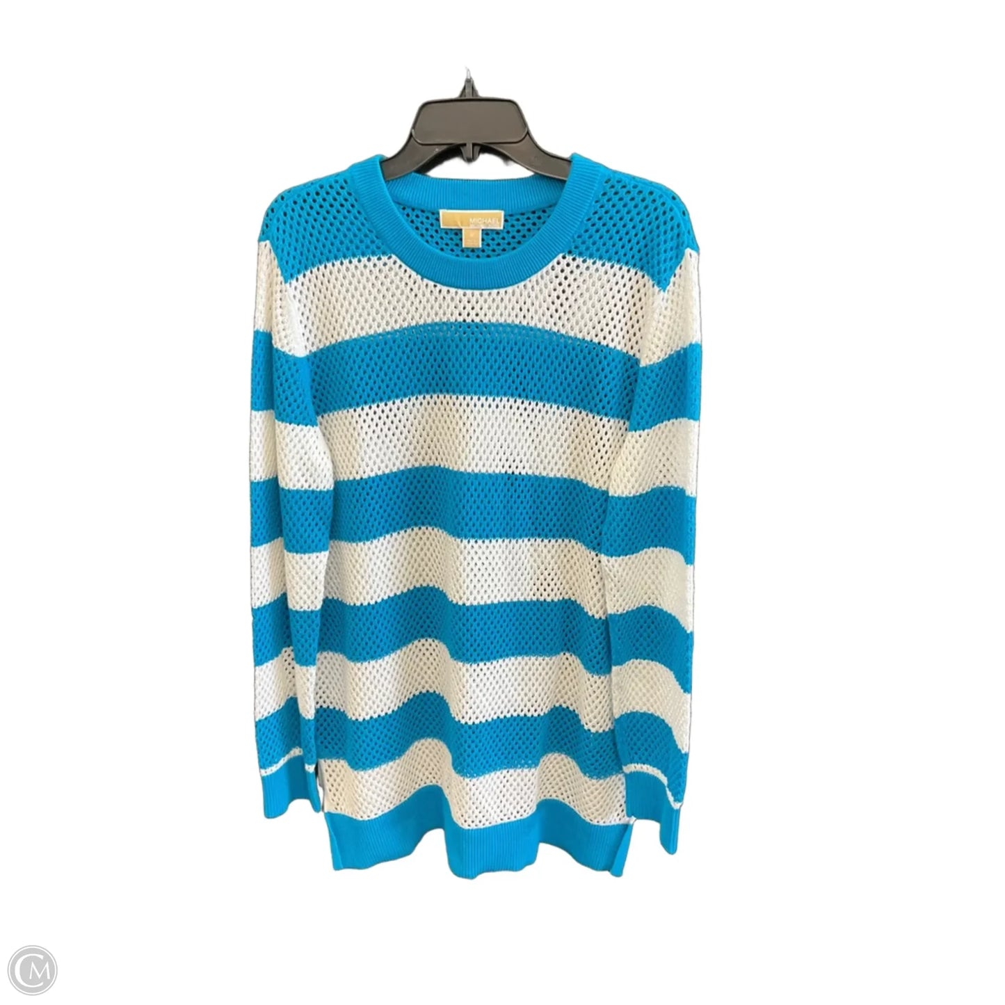 Sweater By Michael By Michael Kors In Blue, Size: M