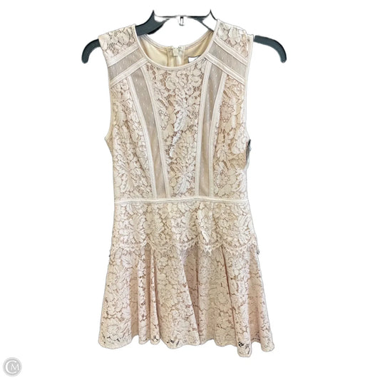 Dress Casual Short By Bcbgmaxazria In Peach, Size: 0