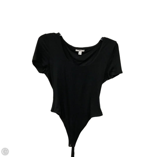 Top Short Sleeve By Bar Iii In Black, Size: M