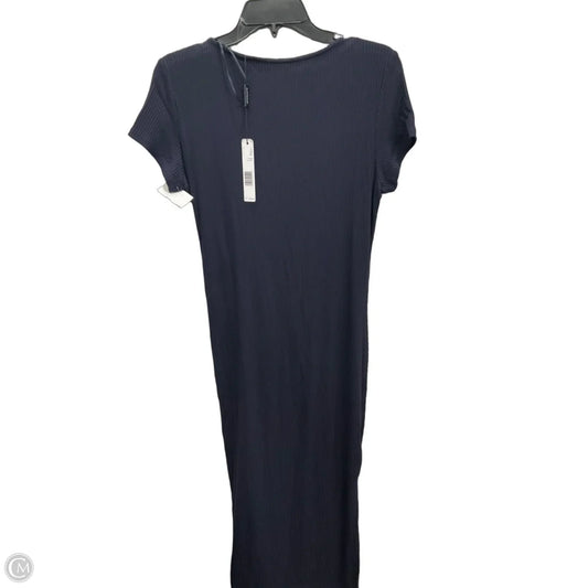 Dress Casual Maxi By Elie Tahari In Navy, Size: L