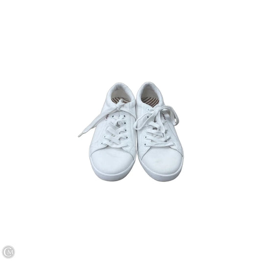 Shoes Sneakers By Taos In White, Size: 8