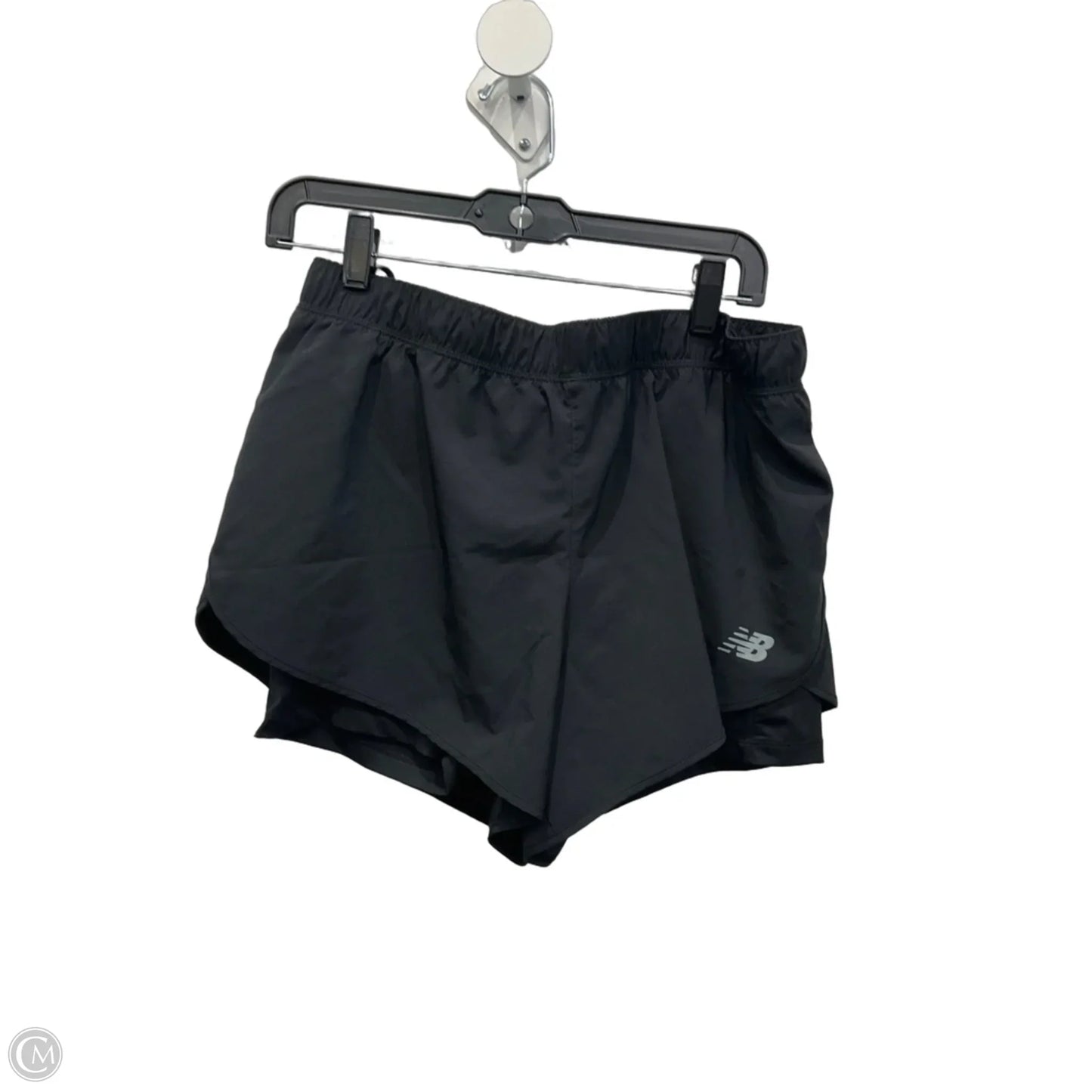 Athletic Shorts By New Balance In Black, Size: L