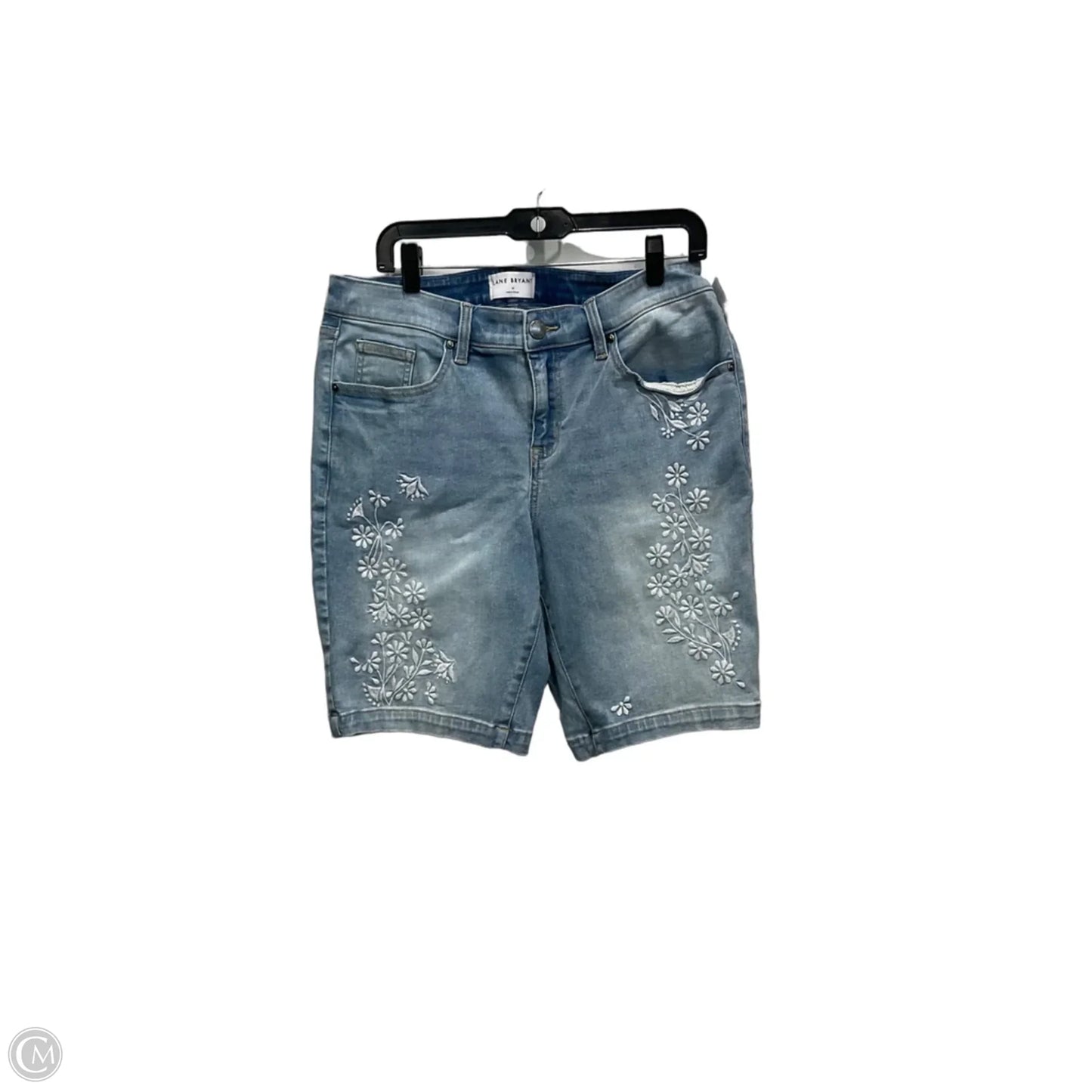 Shorts By Lane Bryant In Blue Denim, Size: 14