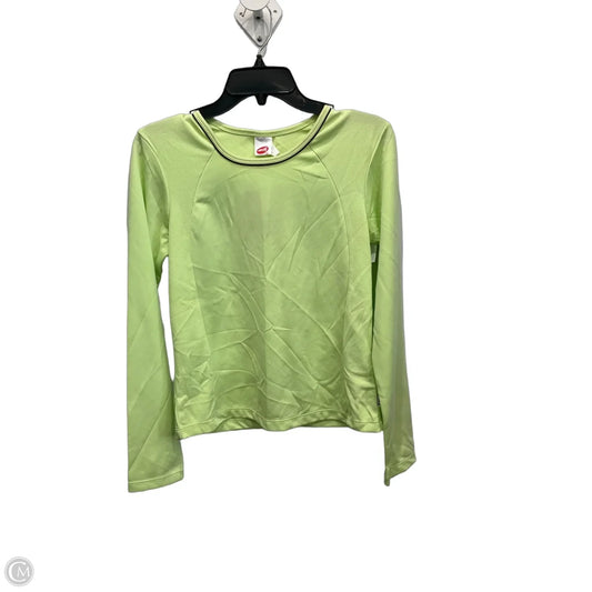 Athletic Top Long Sleeve Crewneck By Avia In Green, Size: M