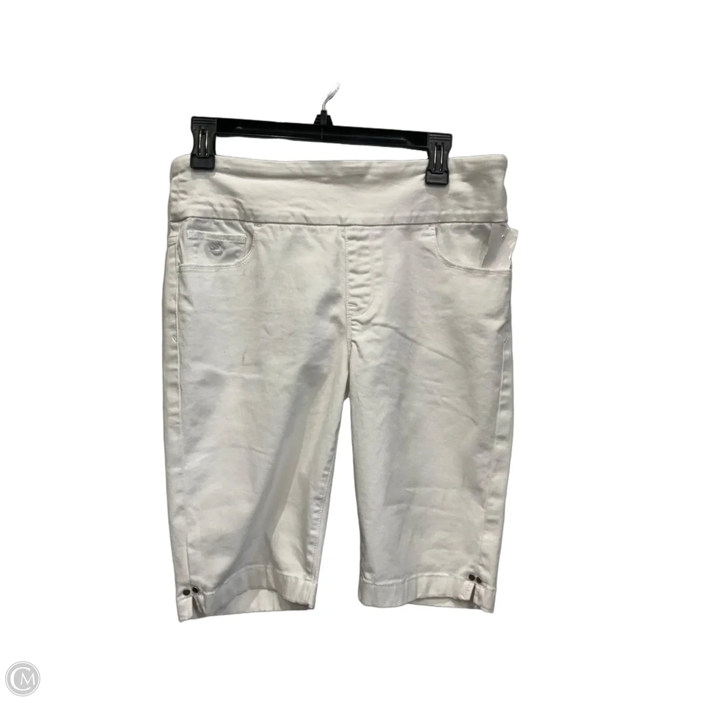 Shorts By Gloria Vanderbilt In White, Size: 8