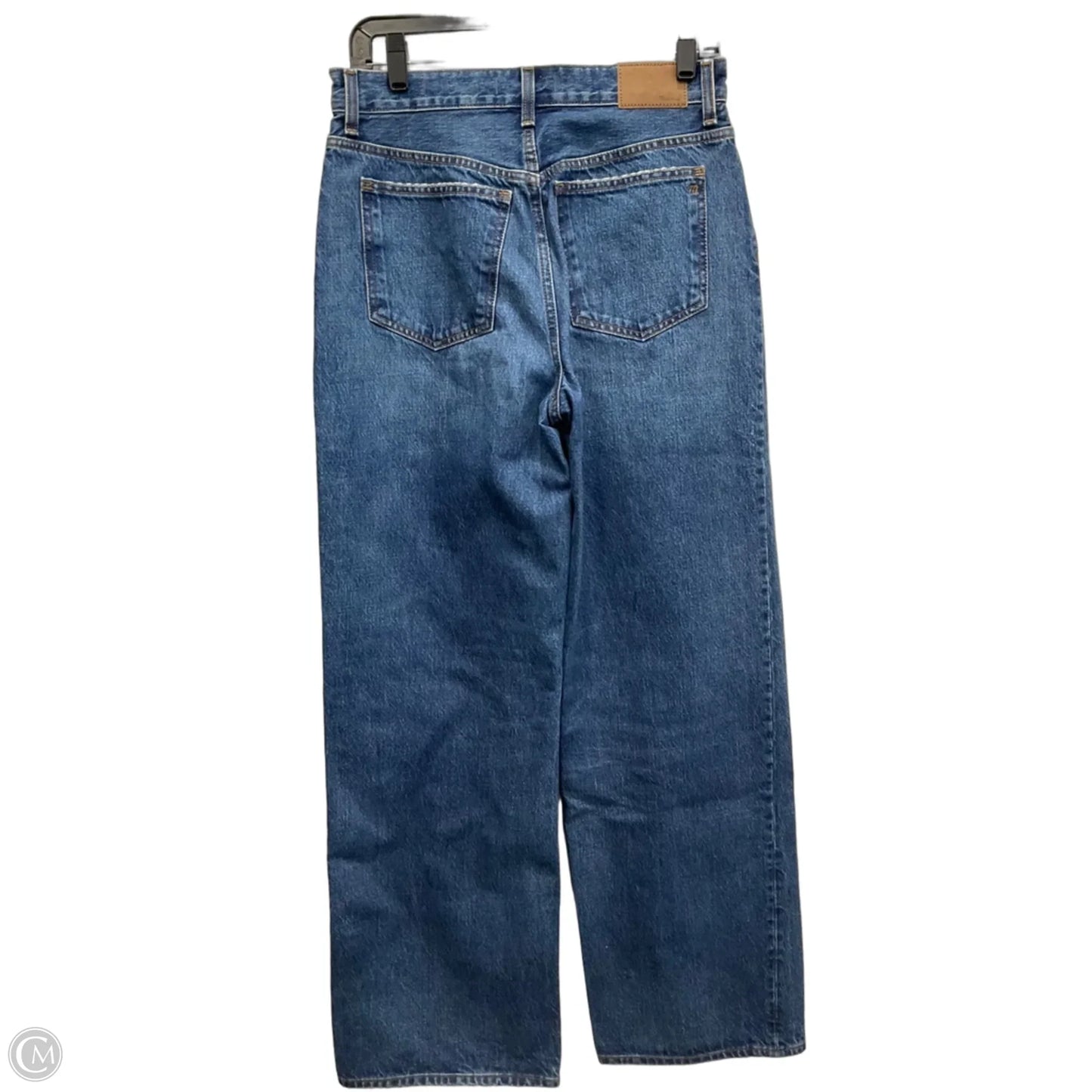 Jeans Straight By Madewell In Blue Denim, Size: 2