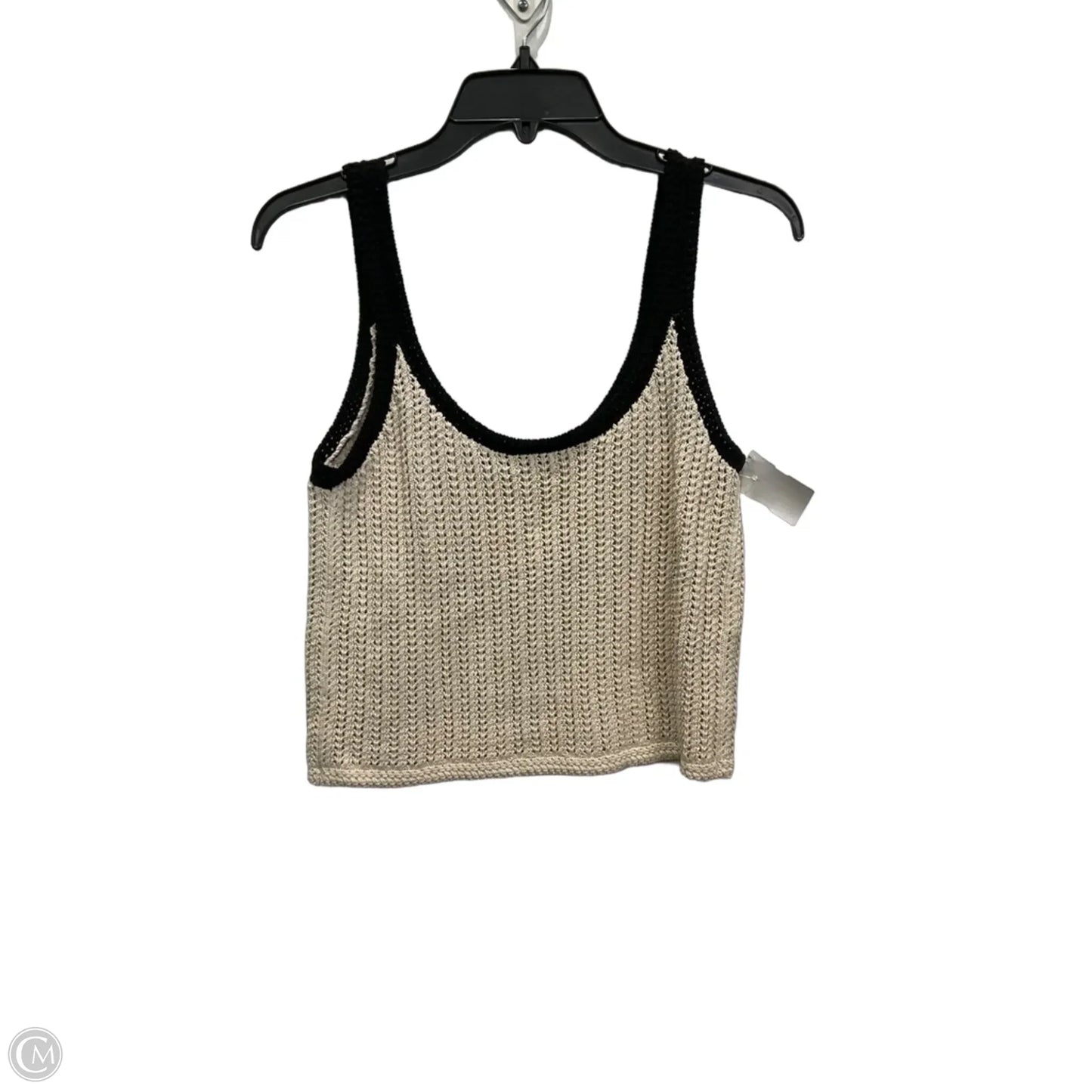 Top Sleeveless By Madewell In Cream, Size: S