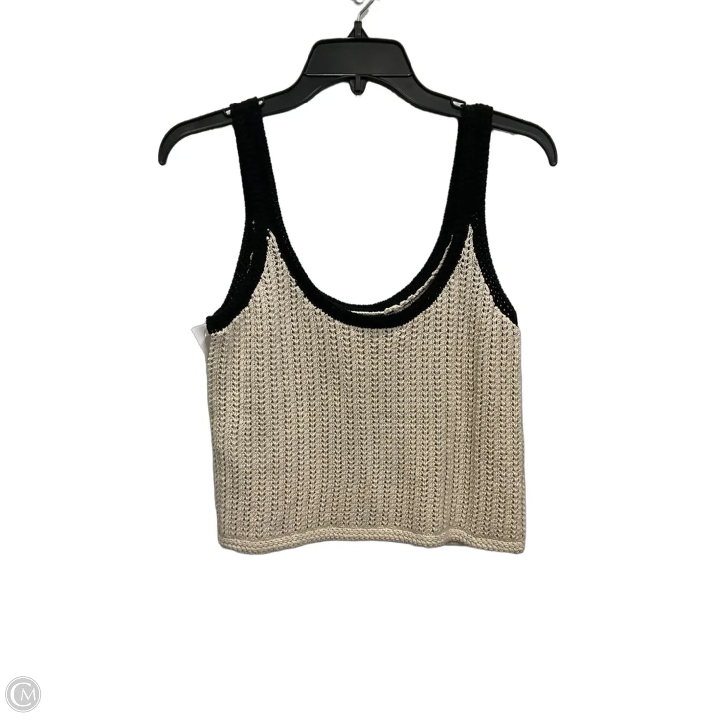 Top Sleeveless By Madewell In Cream, Size: S