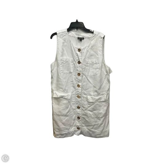 Dress Casual Midi By J. Crew In White, Size: Xl