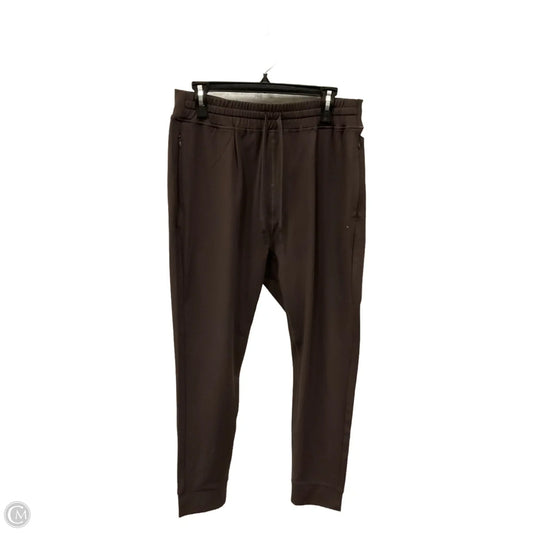 Athletic Pants By Zyia In Brown, Size: 3x