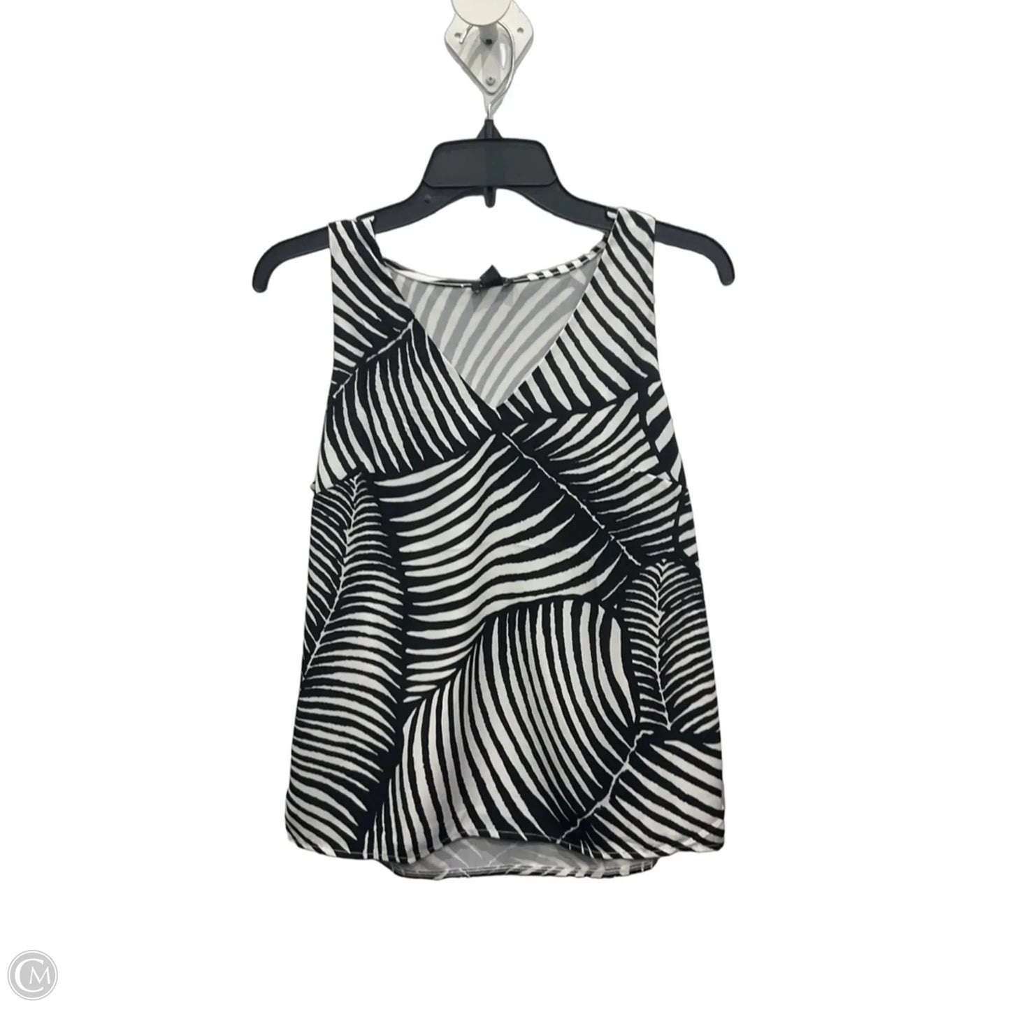 Top Sleeveless By Talbots In Blue Denim, Size: Xs