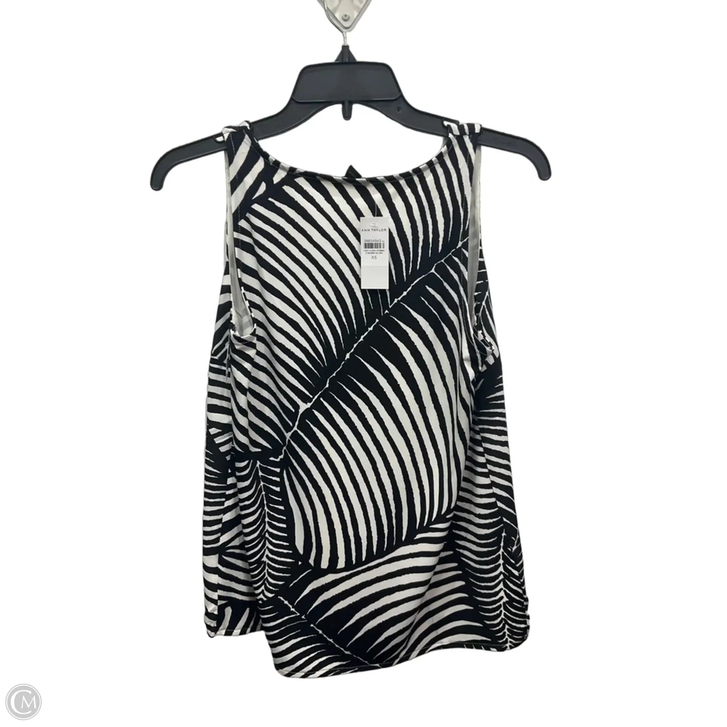Top Sleeveless By Talbots In Blue Denim, Size: Xs