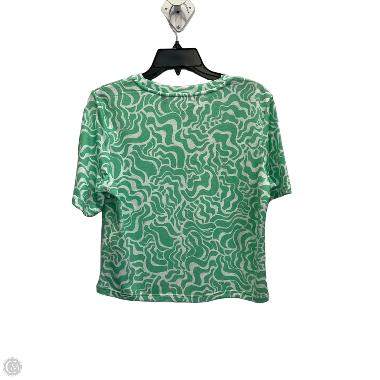 Top Short Sleeve By Vero Moda In Green, Size: Xl