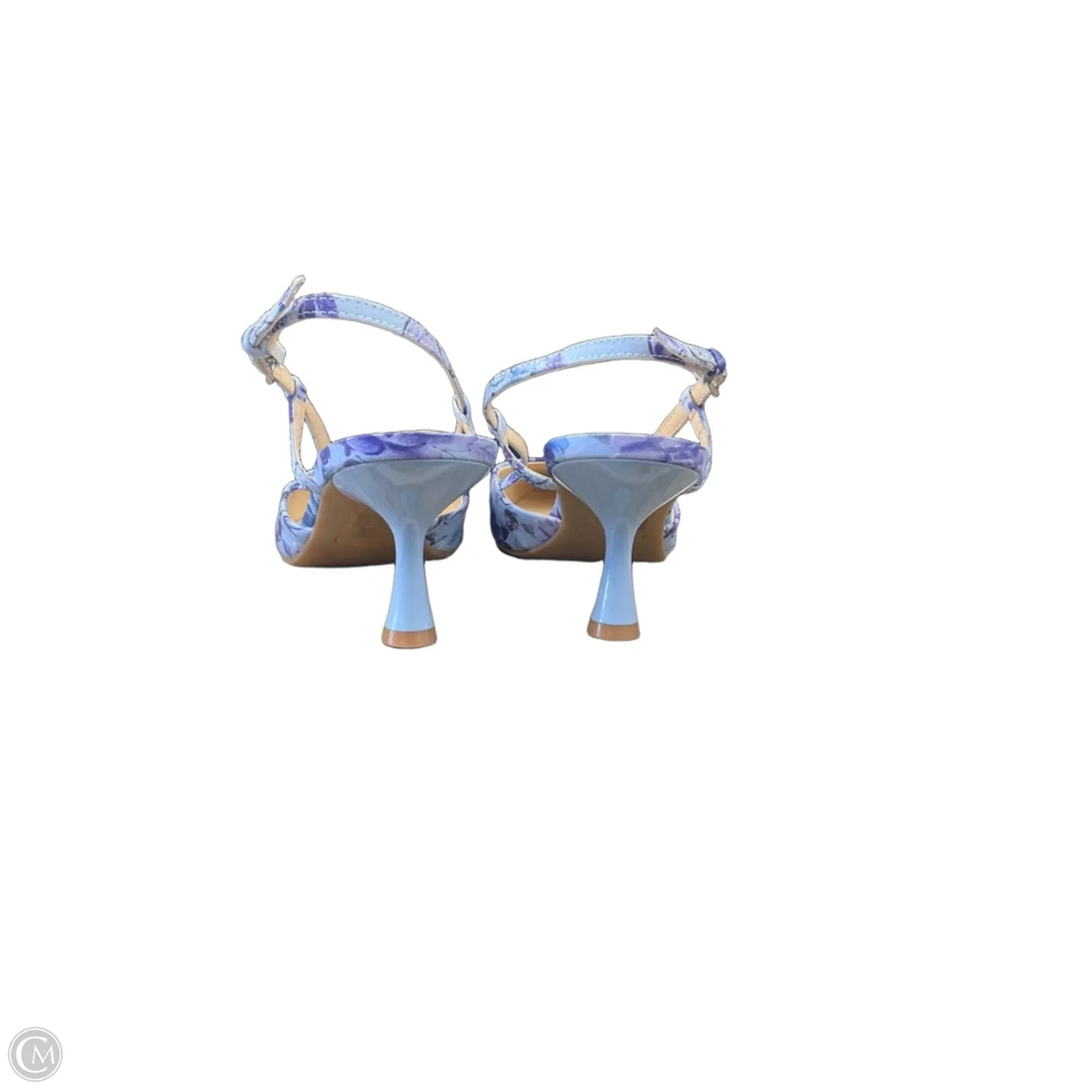 Shoes Heels Kitten By Nine West In Blue, Size: 9