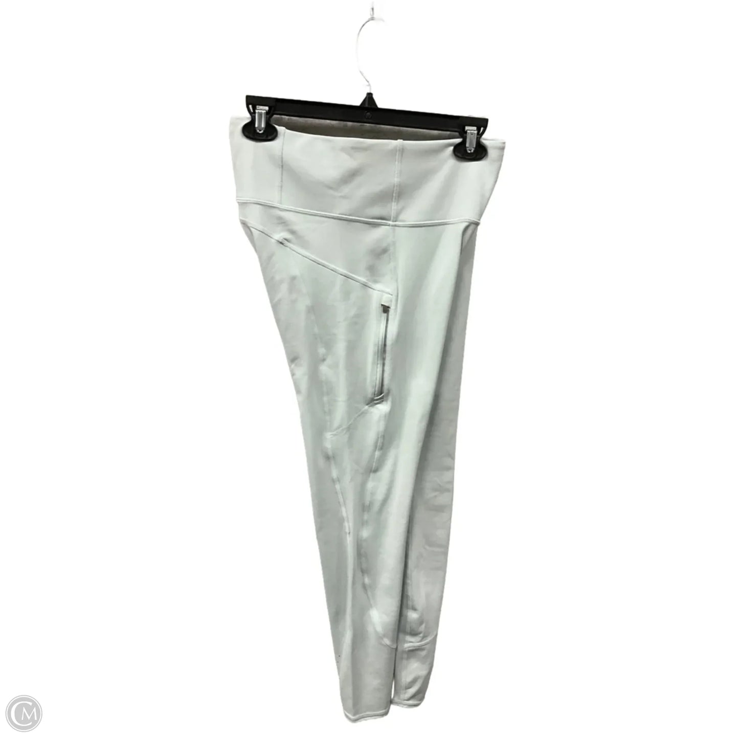 Athletic Leggings By Athleta In Aqua, Size: M