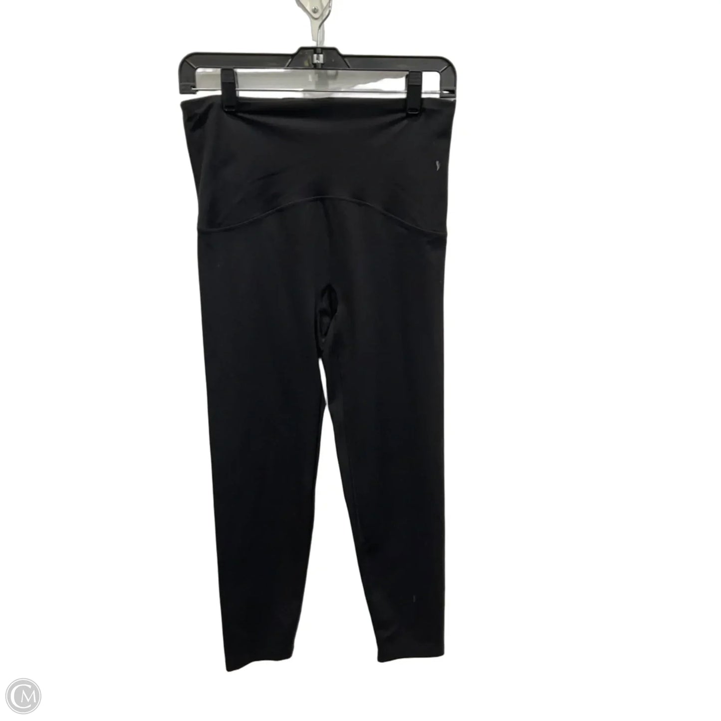 Athletic Leggings By Spanx In Black, Size: L