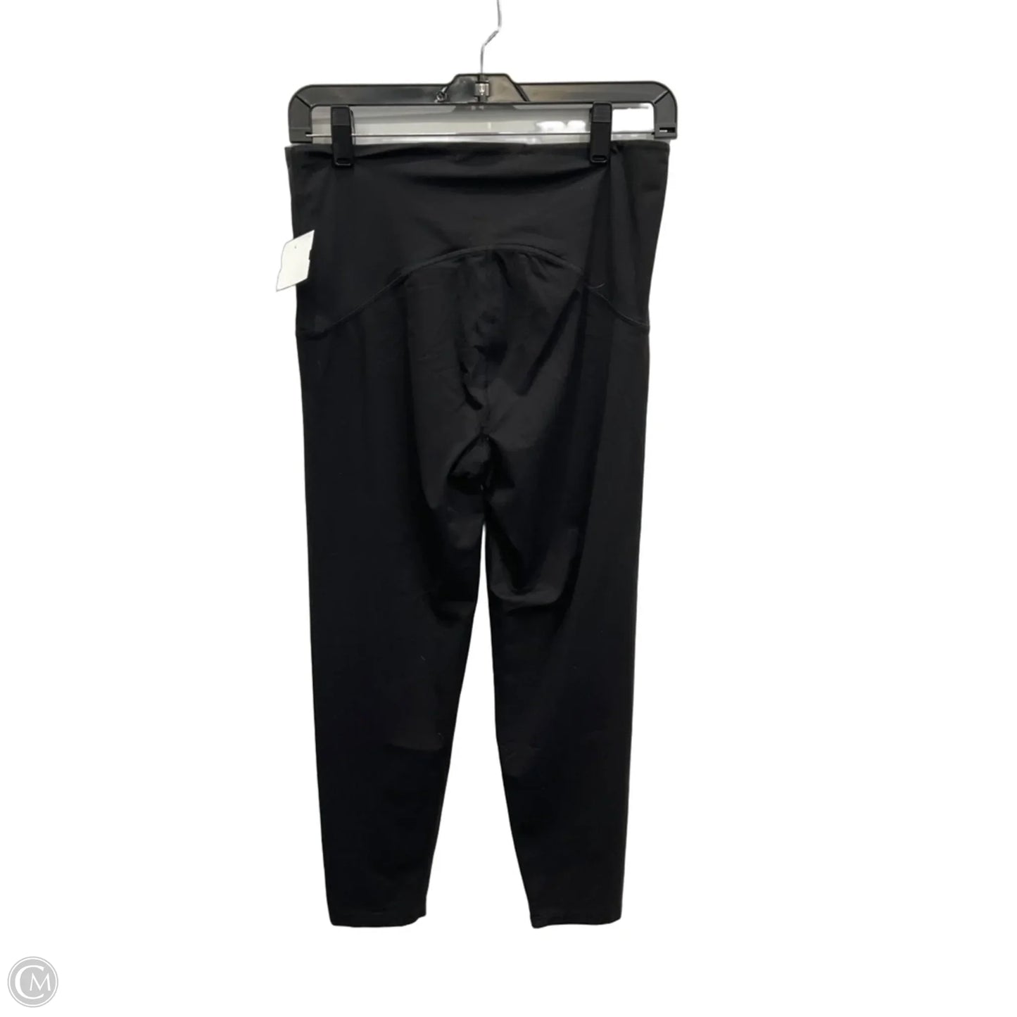 Athletic Leggings By Spanx In Black, Size: L