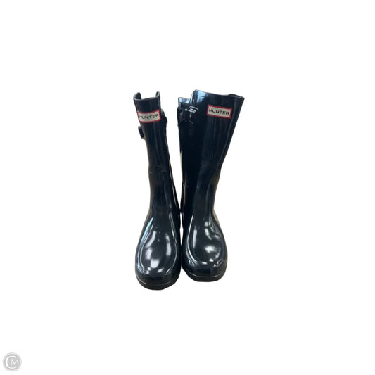 Boots Rain By Hunter In Black, Size: 6