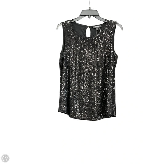 Top Sleeveless By Dkny In Black, Size: S