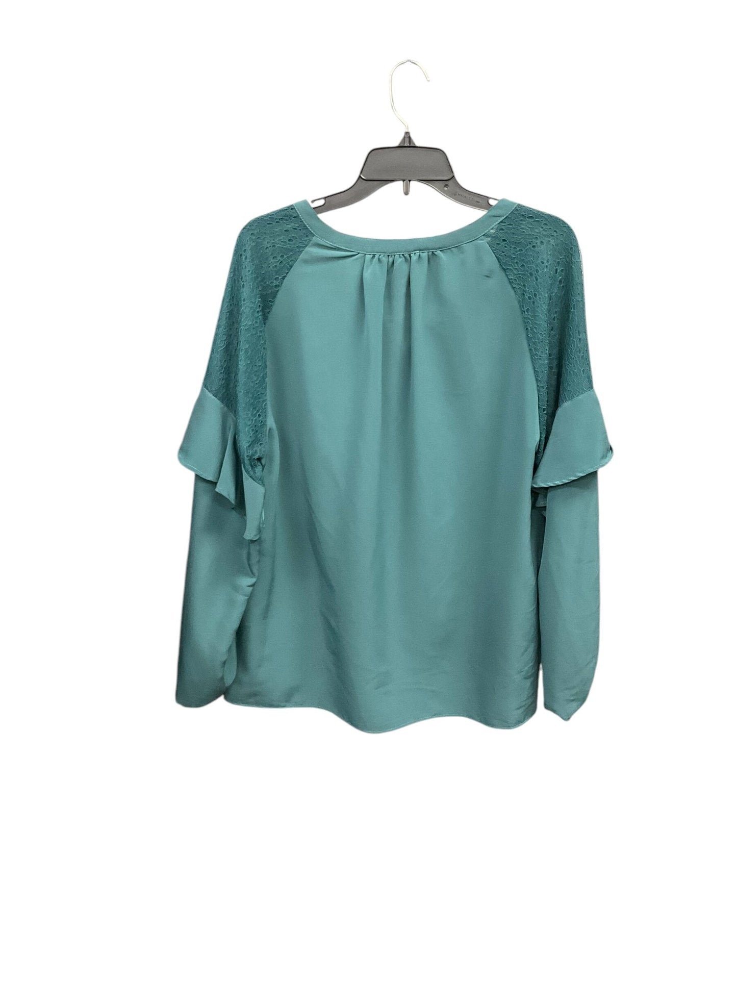 Blouse Long Sleeve By Halston  Size: Xl
