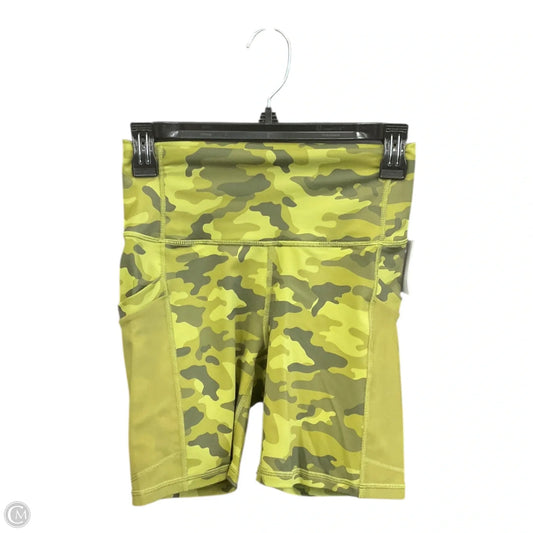 Athletic Shorts By Fabletics In Green, Size: Xs