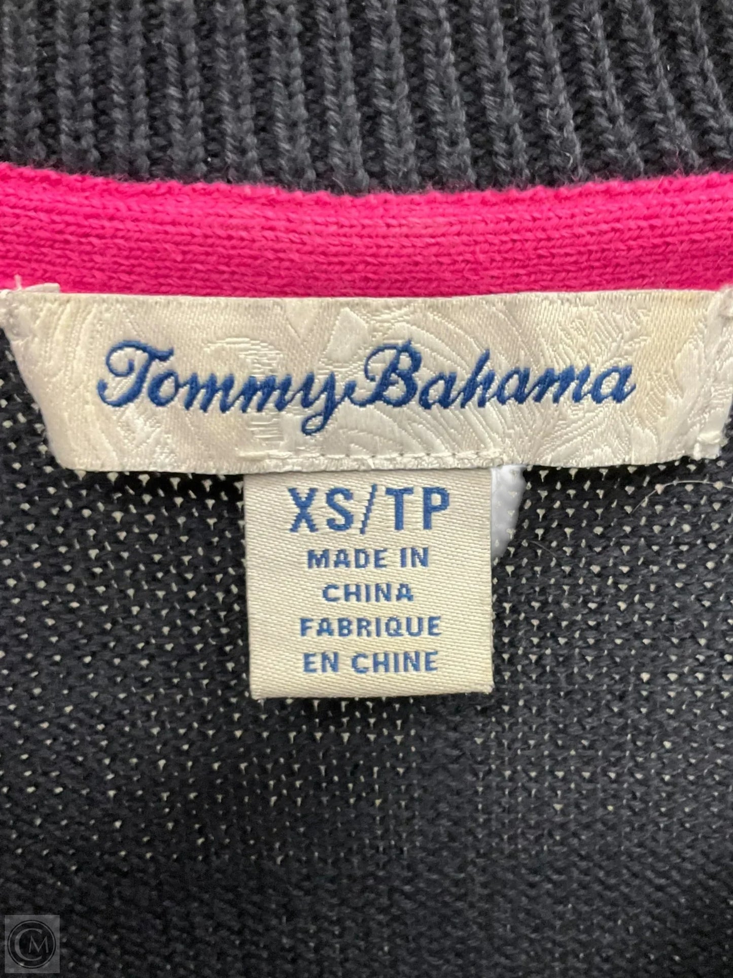 Sweater By Tommy Bahama In Navy, Size: Xs
