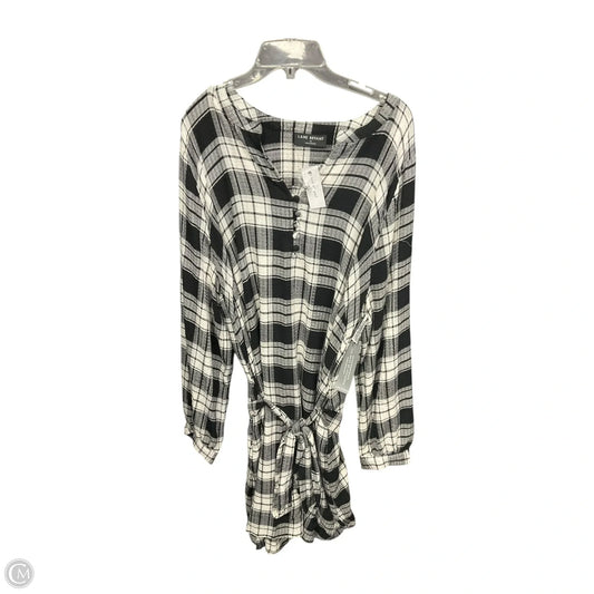 Dress Casual Midi By Lane Bryant In Plaid Pattern, Size: 20