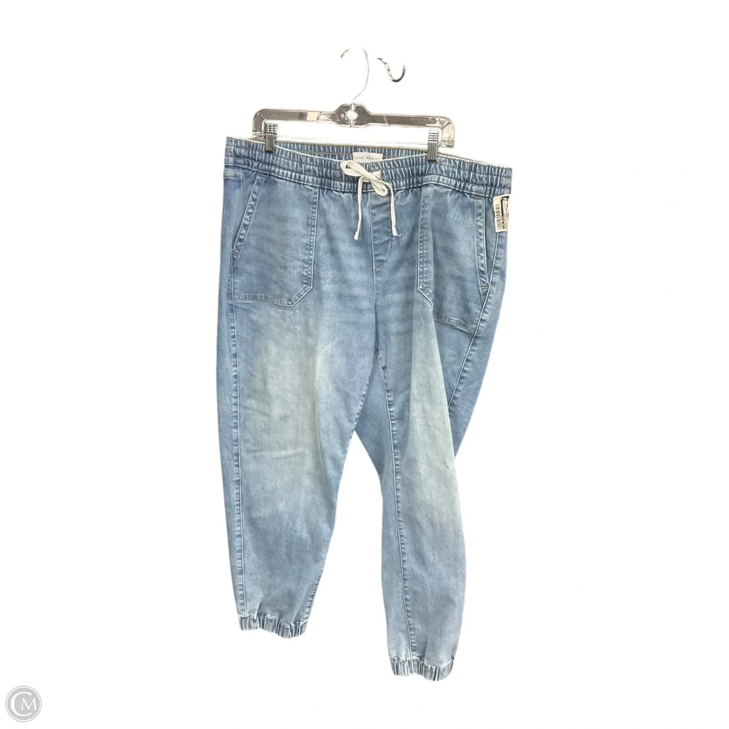 Jeans Jeggings By Lane Bryant In Blue Denim, Size: 16