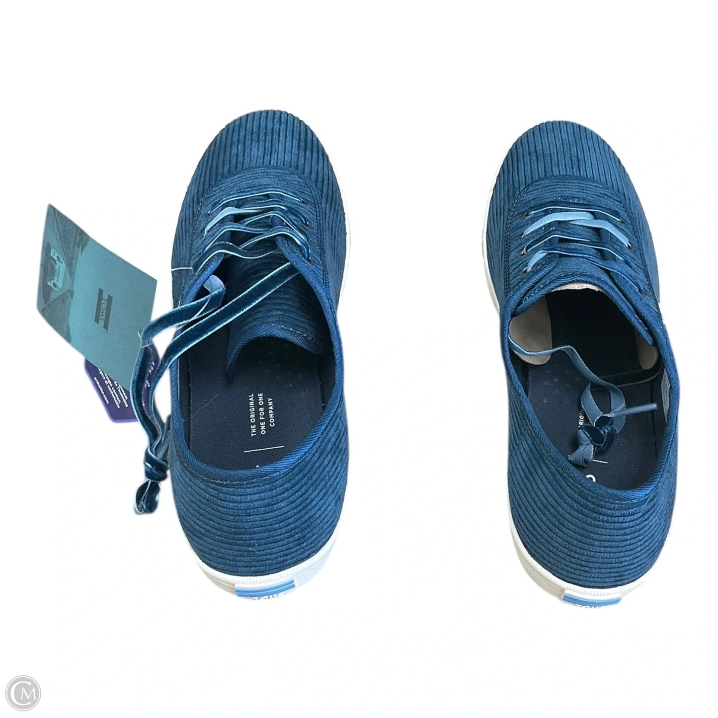 Shoes Sneakers By Toms In Blue, Size: 9