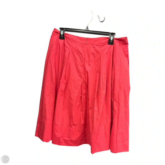 Skirt Midi By Talbots In Coral, Size: 10