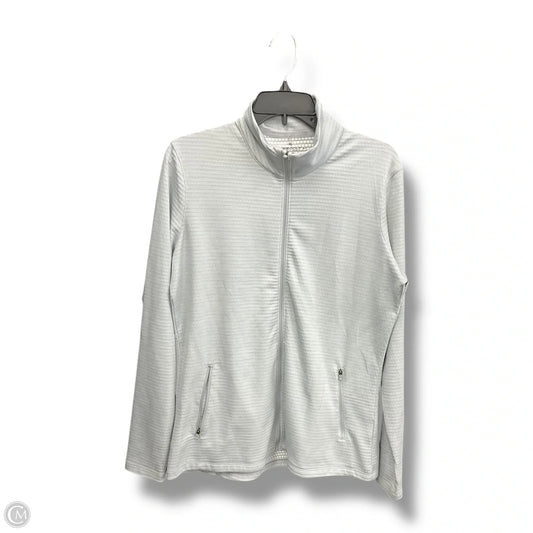 Athletic Jacket By Nike Apparel In Grey, Size: Xl