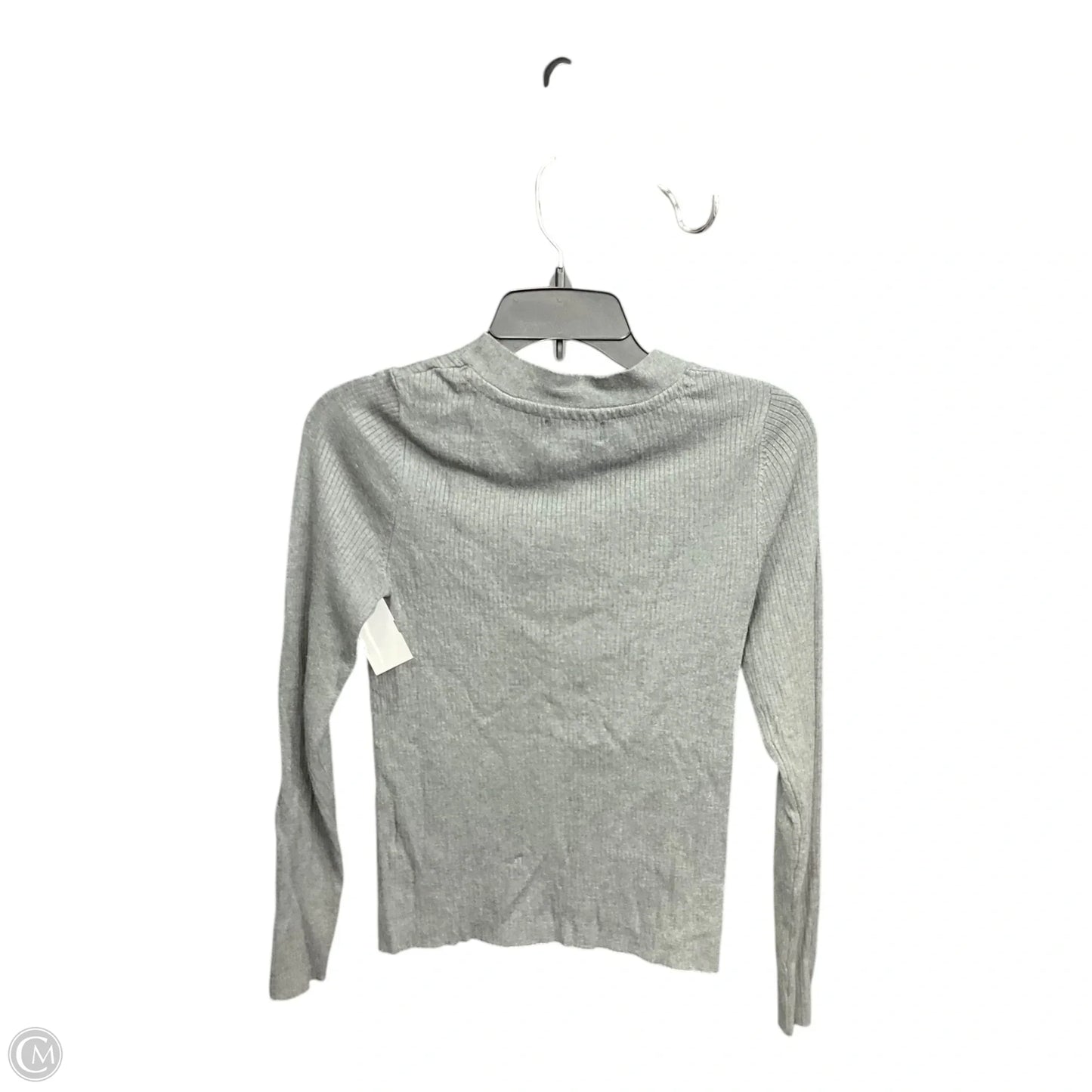 Top Long Sleeve By Maeve In Grey, Size: Xs