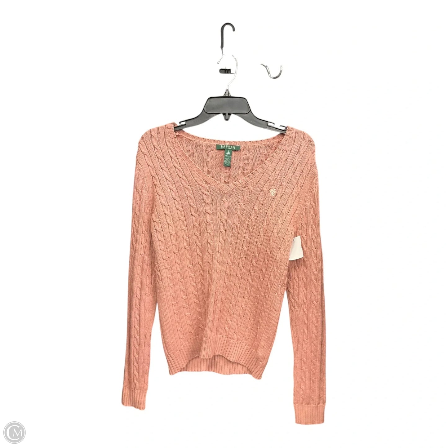 Sweater By Lauren By Ralph Lauren In Pink, Size: S