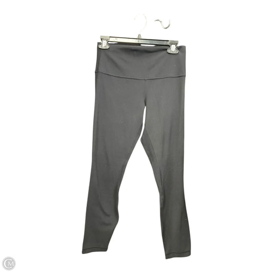 Athletic Leggings By Lululemon In Black, Size: 8