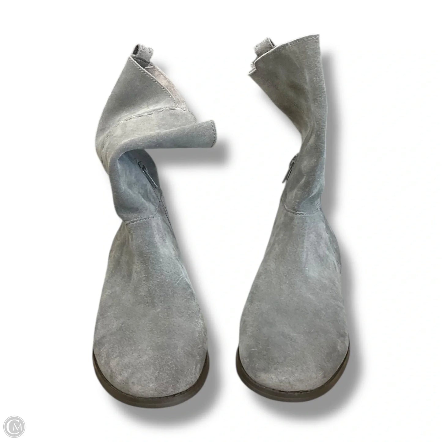 Boots Ankle Flats By Lands End In Grey, Size: 6