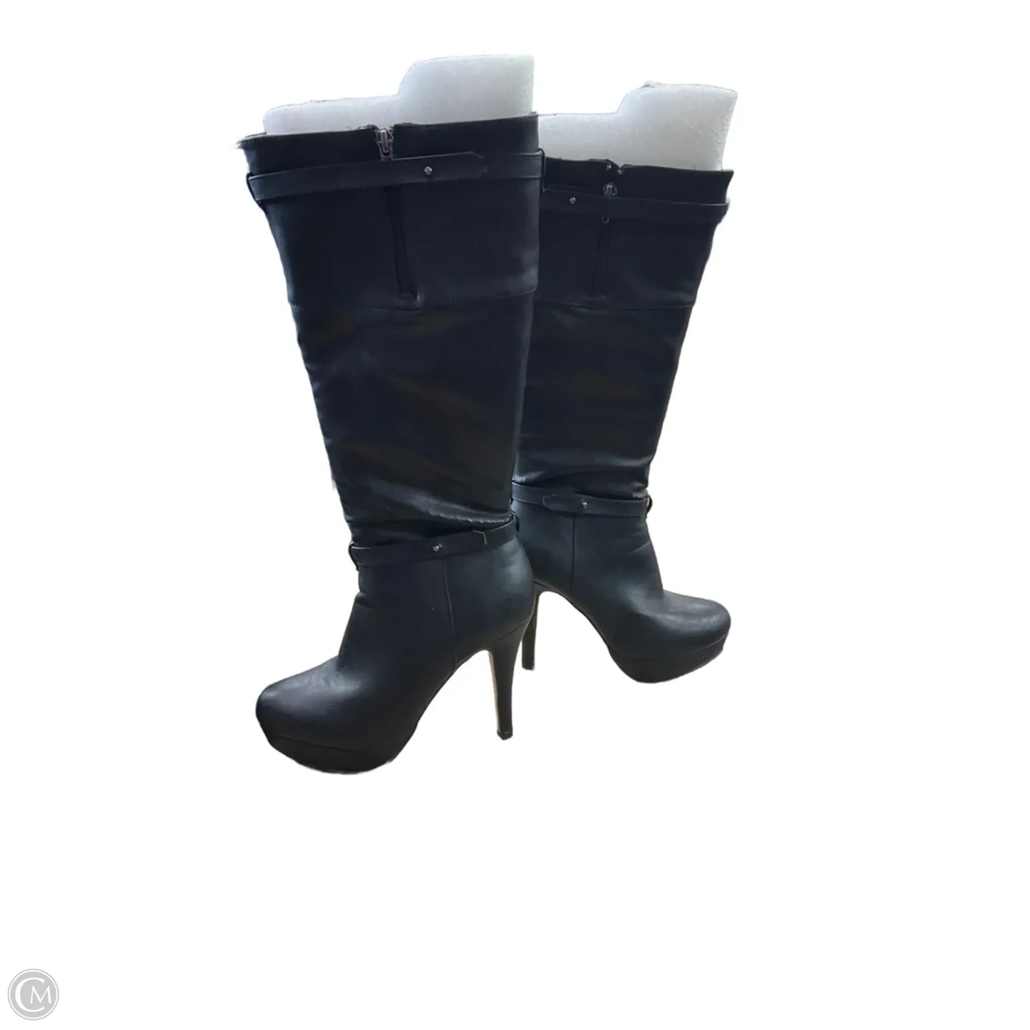 Boots Knee Heels By Madden Girl In Black, Size: 8