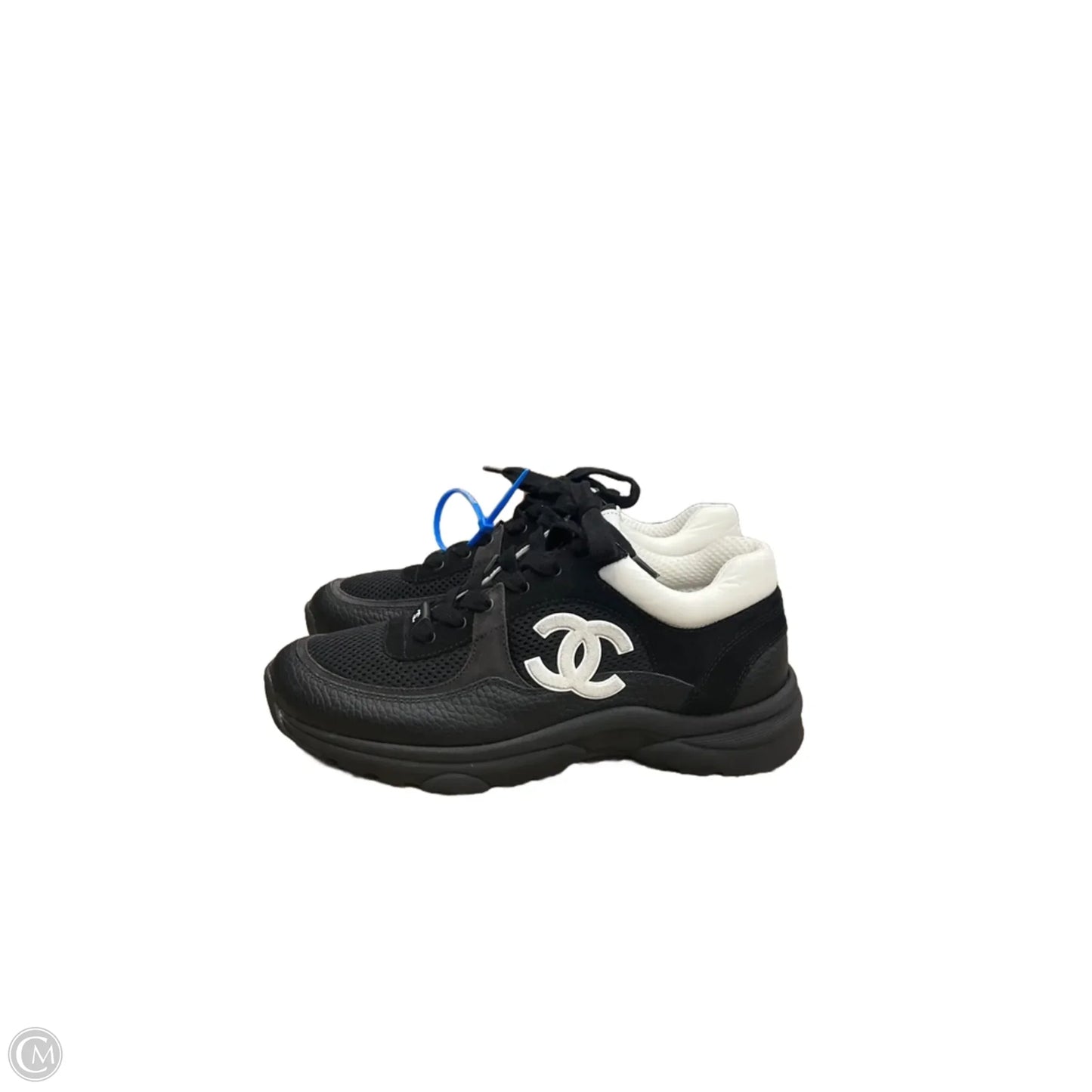 Shoes Luxury Designer By Chanel In Black, Size: 8