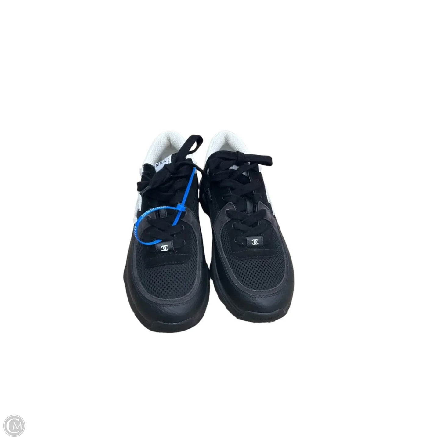 Shoes Luxury Designer By Chanel In Black, Size: 8