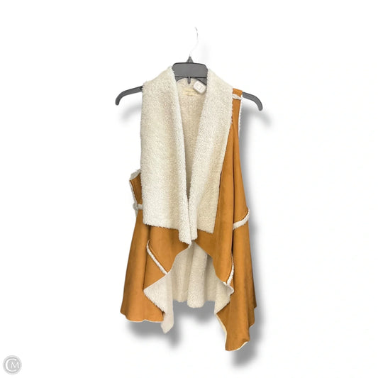 Vest Other By Twenty Second In Brown & Cream, Size: S
