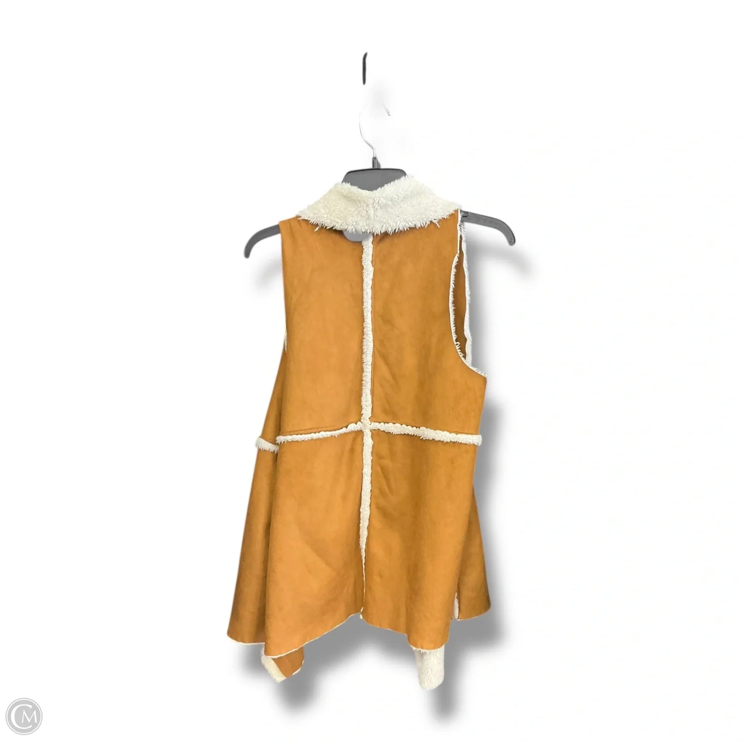 Vest Other By Twenty Second In Brown & Cream, Size: S