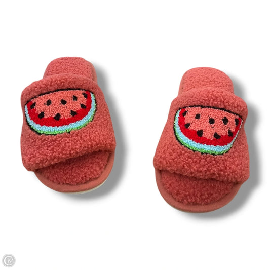 Shoes Flats By Clothes Mentor In Coral, Size: 9