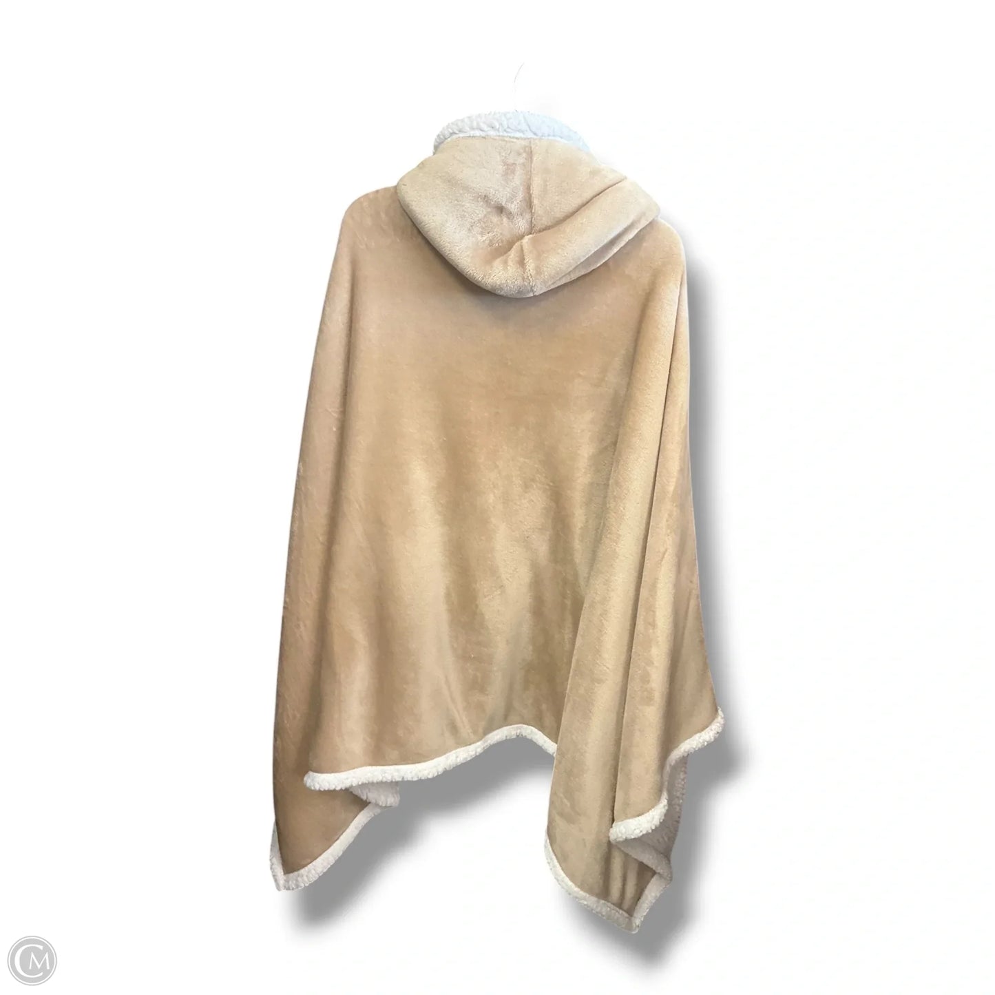 Shawl By Socialite In Tan & White, Size: Osfm