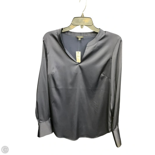 Top Long Sleeve By Talbots In Navy, Size: S